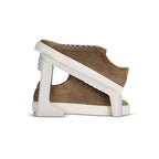 Organiseur de chaussures compact et peu encombrant, lot de 6, peut contenir 6 paires, autoportant, blanc cassé