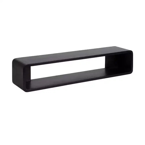 Kate & Laurel All Things Decor 30"x7"x7" Deguara Floating Shelf Black