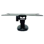 Support mural TV orientable pour écrans plats de 17" à 42", métal noir