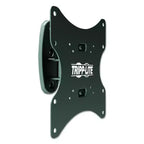 Support mural TV orientable pour écrans plats de 17" à 42", métal noir