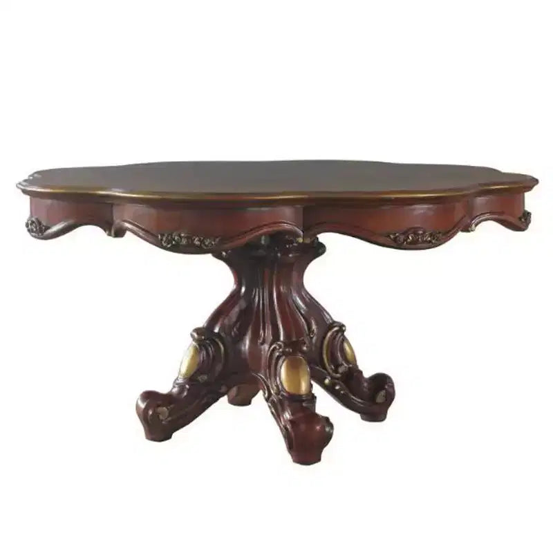 Acme Furniture Picardy Dining Table Honey Oak Finish