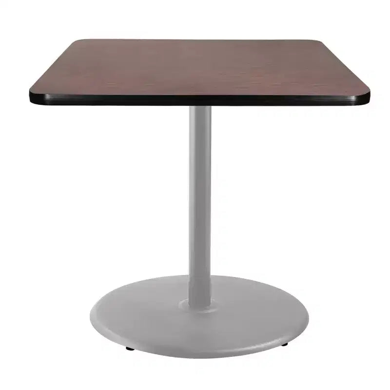 Hampden Furnishings 36" Bennet Collection Square Dining Table Gray/Mahogany