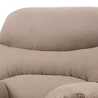 Chaise assise active Arcadia 35", microfibre marron clair : Inclinable, poignée facile d'accès - Acme Furniture