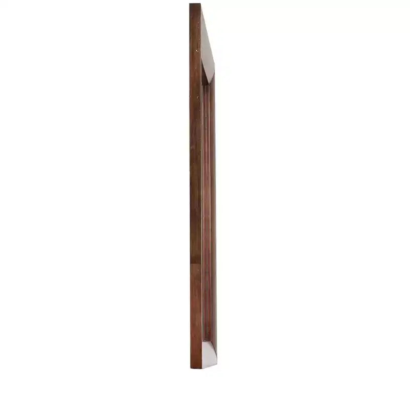 Passion Furniture Marilla Miroir de commode rectangulaire encadré moderne de 35 po x 39 po