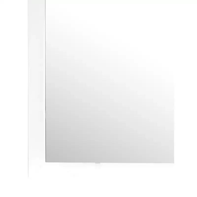 Passion Furniture Marilla Miroir de commode rectangulaire encadré moderne de 35 po x 39 po