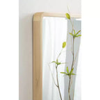 Miroir mural rectangulaire Kate and Laurel McLean Wood Radius