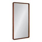 Miroir mural rectangulaire Kate and Laurel McLean Wood Radius
