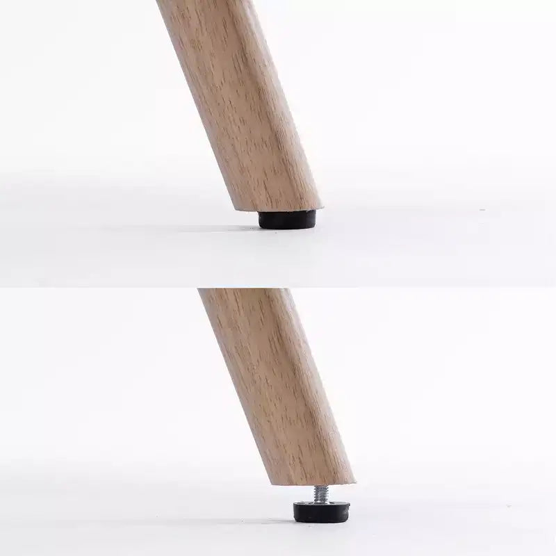 Fauteuil d'appoint à oreilles en patchwork, pieds en bois d'hévéa, capacité de 150 kg