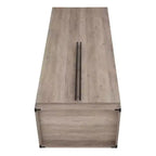Armoire penderie 2 portes 4 étagères avec tringle et dispositif anti-basculement, 80 x 58 x 213 cm