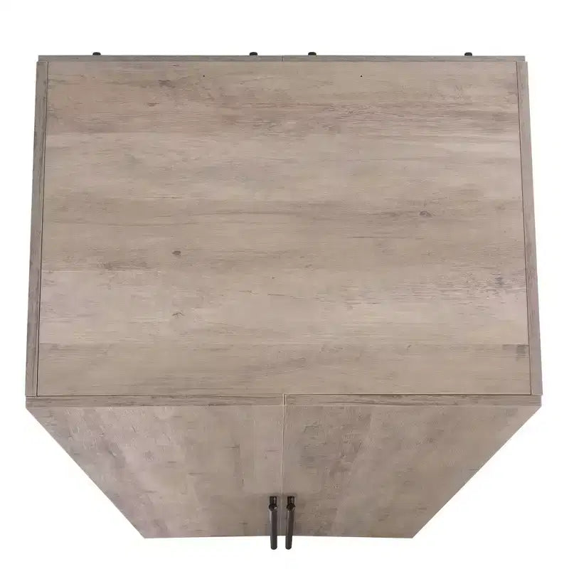 Armoire penderie 2 portes 4 étagères avec tringle et dispositif anti-basculement, 80 x 58 x 213 cm
