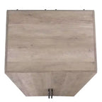 Armoire penderie 2 portes 4 étagères avec tringle et dispositif anti-basculement, 80 x 58 x 213 cm
