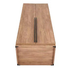 Armoire penderie 2 portes 4 étagères avec tringle et dispositif anti-basculement, 80 x 58 x 213 cm