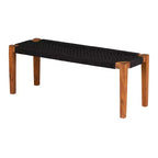 Bureau d'ordinateur de 151 cm avec multiprise et 3 tiroirs, finition stratifiée, supporte 90 kg