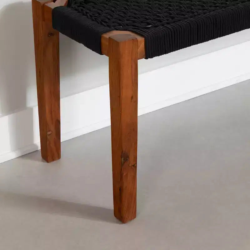 Bureau d'ordinateur de 151 cm avec multiprise et 3 tiroirs, finition stratifiée, supporte 90 kg