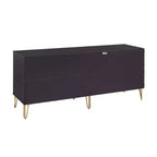 Ensemble de chambre à coucher 3 pièces : commode 5 tiroirs, commode 6 tiroirs et table de nuit avec quincaillerie anti-basculement