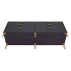 Ensemble de chambre à coucher 3 pièces : commode 5 tiroirs, commode 6 tiroirs et table de nuit avec quincaillerie anti-basculement