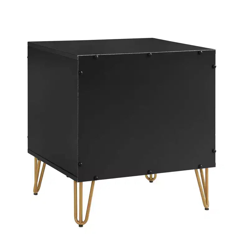 Ensemble de chambre à coucher 3 pièces : commode 5 tiroirs, commode 6 tiroirs et table de nuit avec quincaillerie anti-basculement