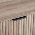 Ensemble de chambre à coucher 3 pièces : commode 5 tiroirs, commode 6 tiroirs et table de nuit avec quincaillerie anti-basculement
