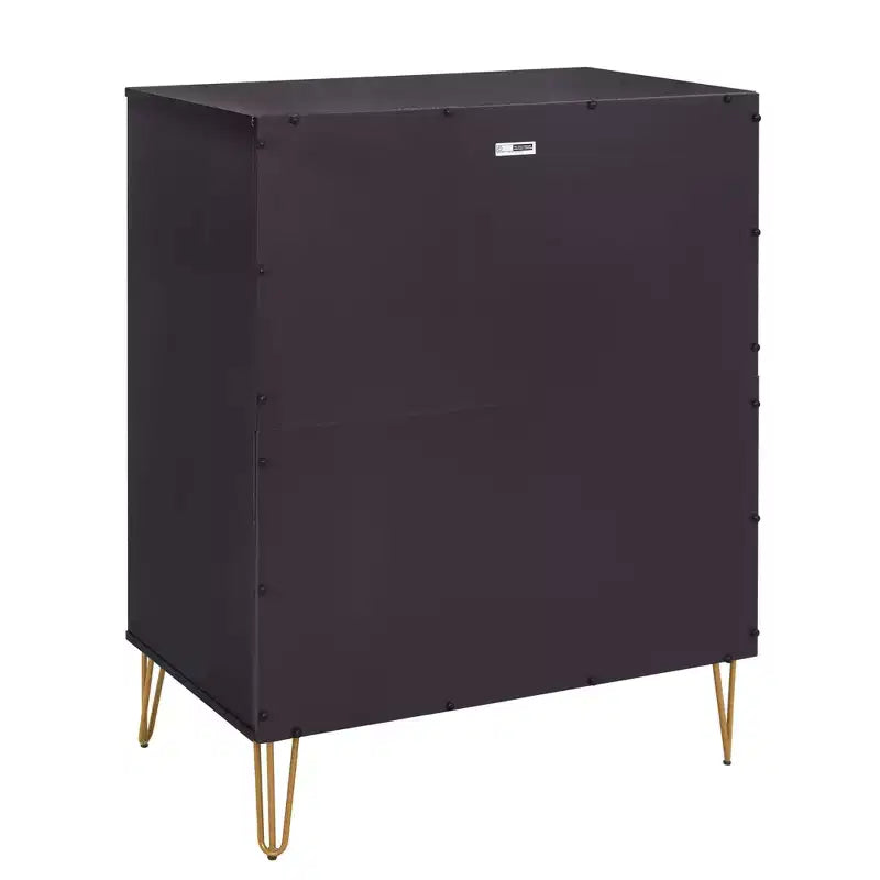 Ensemble de chambre à coucher 3 pièces : commode 5 tiroirs, commode 6 tiroirs et table de nuit avec quincaillerie anti-basculement