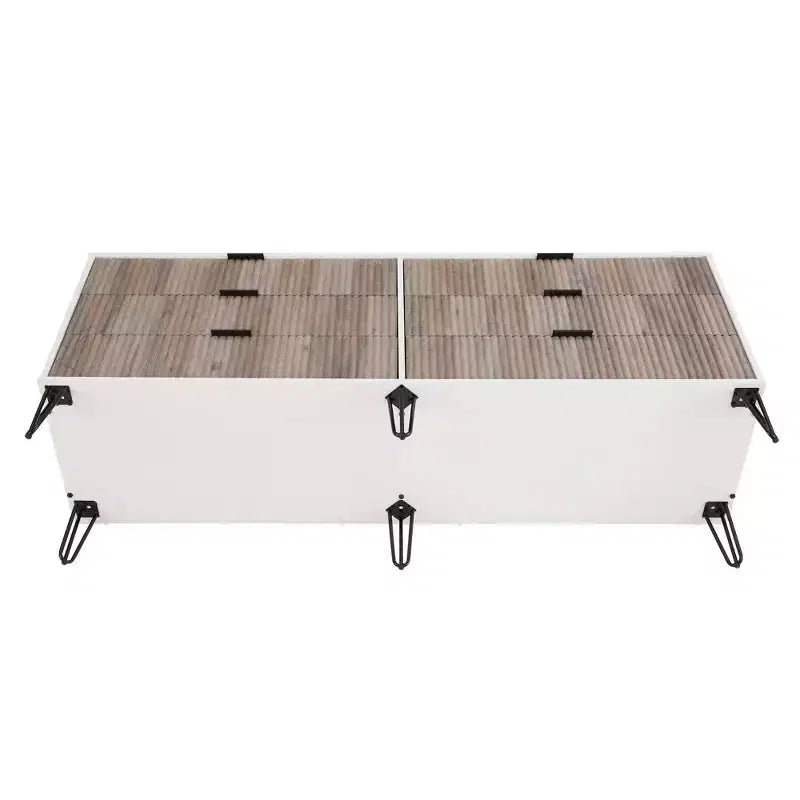 Ensemble de chambre à coucher 3 pièces : commode 5 tiroirs, commode 6 tiroirs et table de nuit avec quincaillerie anti-basculement