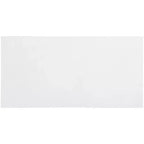 Table basse rectangulaire en faux béton blanc, MDF, aucun assemblage requis, 40"x20"x14"